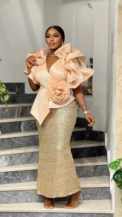 Plus Size Mermaid Mother Of Bride Dresses Beaded Flower Sequined Prom Evening Party Mamas Dress Vintage 50s Birthday Wedding Guest 