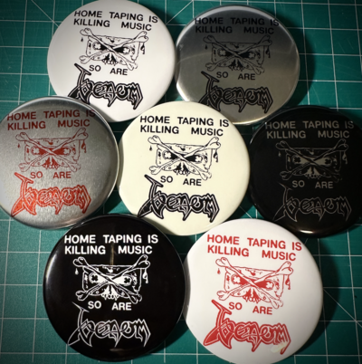 Venom Is Killing Music Pin Badge