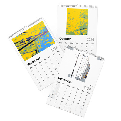 Wall calendar (2026) - sebastian rudko art