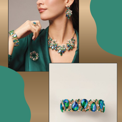 Prismatic majesty stretch bracelet - Thumbnail 2