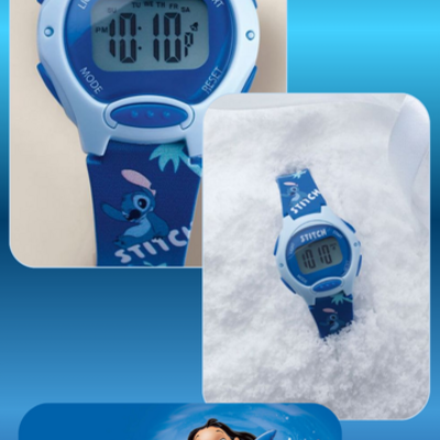 Disney ® stitch lcd watch