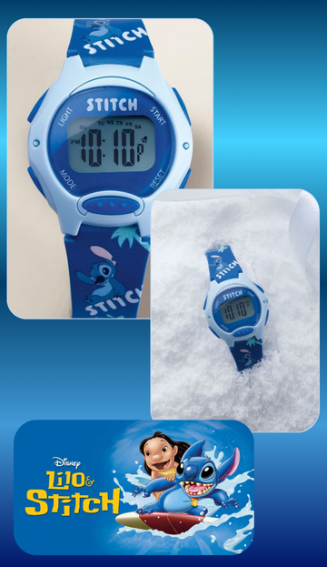 Disney ® Stitch LCD Watch