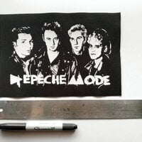 Depeche Mode Goth Post Punk Sew-on Patches - Thumbnail 1