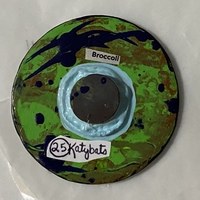 Circle Kitty Magnet BROCCOLI  - Thumbnail 1