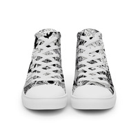 Punkin party Womens high top canvas shoes - Thumbnail 4