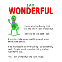 I Am Wonderful Mug - Thumbnail 2