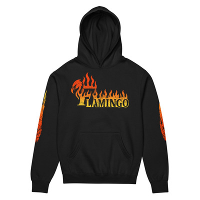 Flamingo mens box hoodie