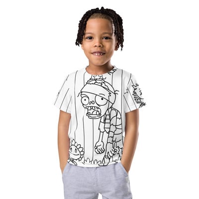 Zombies  ~v~ plants crew neck t-shirt