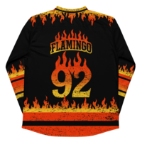 Flaming Flamingos Hockey Jersey (Limited) - Thumbnail 5