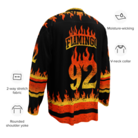 Flaming Flamingos Hockey Jersey (Limited) - Thumbnail 18