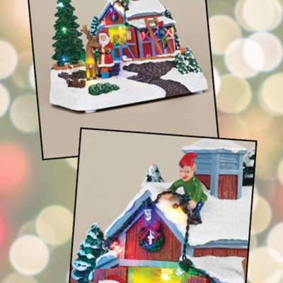 Santa's reindeer barn