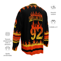 Flaming Flamingos Hockey Jersey (Limited) - Thumbnail 50