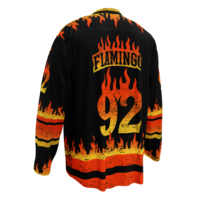 Flaming Flamingos Hockey Jersey (Limited) - Thumbnail 64