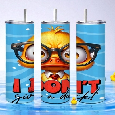 Funny "i don't give a duck" sassy attitude tumbler collection | free ship
