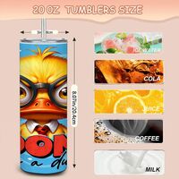 Funny "I Don't Give a Duck" Sassy Attitude Tumbler Collection | Free Ship - Thumbnail 4