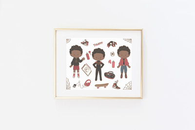 Miles Bitty Cutie Print