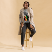 BLACK LIVES MATTER / JUSTICE/ EQUALITY/ PROGRESS/ DEMOCRATIC WEAR Unisex Premium Sweatshirt - Thumbnail 7