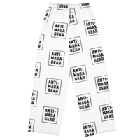 ANTI MAGA PAJAMA PANTS All-over print unisex wide-leg pants - Thumbnail 1