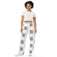 ANTI MAGA PAJAMA PANTS All-over print unisex wide-leg pants - Thumbnail 2