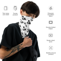 NO KING BANDANA/ POLITICAL ATTIRE/ MATCH WITH YOUR PET All-over print bandana - Thumbnail 10