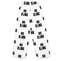 NO KINGS / PROTEST WEAR / All-over print unisex wide-leg pants - Thumbnail 2