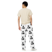 NO KINGS / PROTEST WEAR / All-over print unisex wide-leg pants - Thumbnail 5
