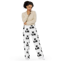 NO KINGS / PROTEST WEAR / All-over print unisex wide-leg pants - Thumbnail 6