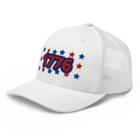 1776 USA / AMERICA HAT / POLITICAL ATTIRE Trucker Cap - Thumbnail 4
