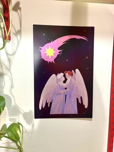 Good Omens 11 x 17 print