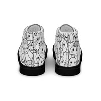 Animal friends s high top canvas shoes - Thumbnail 1