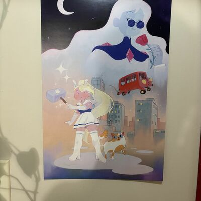 Fionna and cake 11 x 17 print