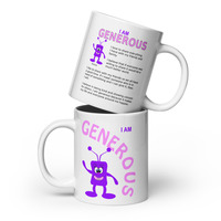 I Am Generous Mug - Thumbnail 5