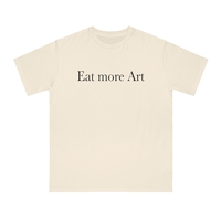 Free Shipping-EAT MORE ART TEE - Thumbnail 3