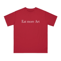 Free Shipping-EAT MORE ART TEE - Thumbnail 4