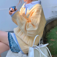 LEMON CRUSH POLO SWEATSHIRT  - Thumbnail 1