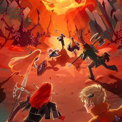 Metaphor party a4 print