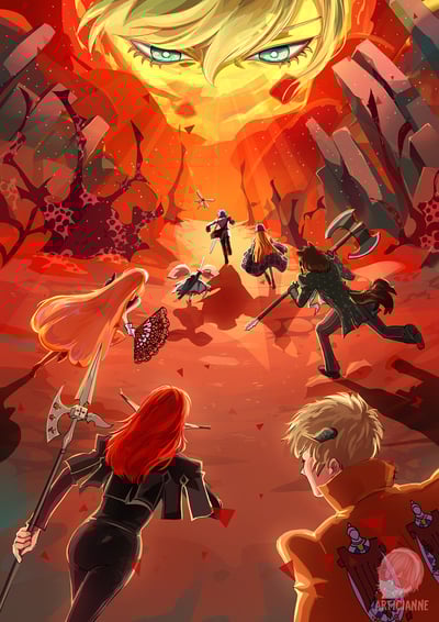 Metaphor Party A4 Print