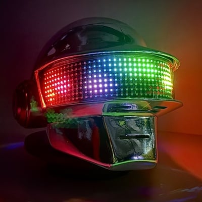 Daft punk helmet - thomas bangalter mto