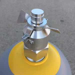 M126 Nose Fuse replica WITH adapter - For M47 100 lb Chemical