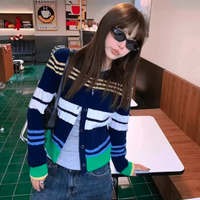 MULTICOLOR STRIPED CARDIGANS - Thumbnail 4