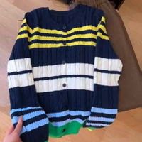 MULTICOLOR STRIPED CARDIGANS - Thumbnail 5