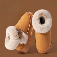 Buckle Up Chic Snow Boots - Thumbnail 4