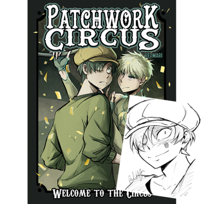 Patchwork Circus Book 1 w/sketch