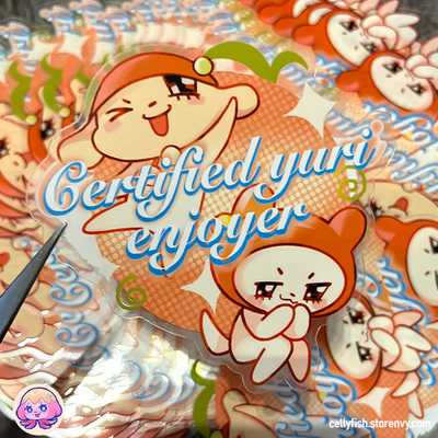 Certified yuri enjoyer sticker - Thumbnail 3