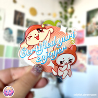 Certified Yuri Enjoyer Sticker - Thumbnail 1