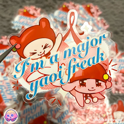Major yaoi freak sticker - Thumbnail 5