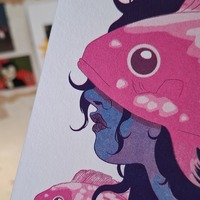 "Underwater" (A4 RISO Print) - Thumbnail 1