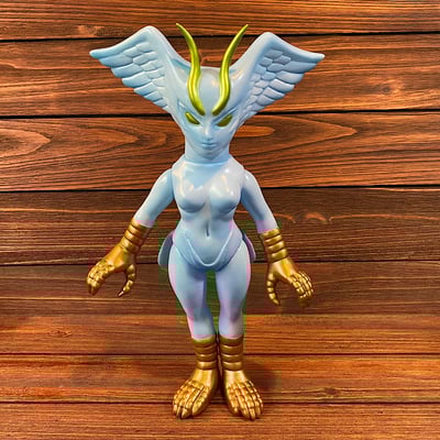 Devilman (bird lady?) sofubi vinyl figure