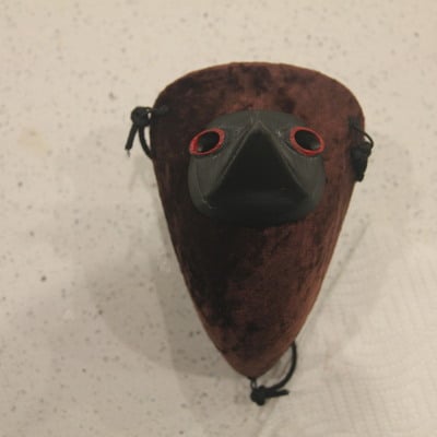 Plague doctor (on brown)