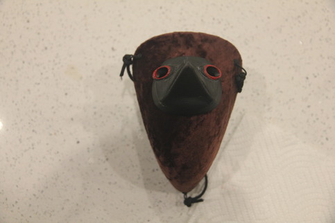 Plague Doctor (on brown)